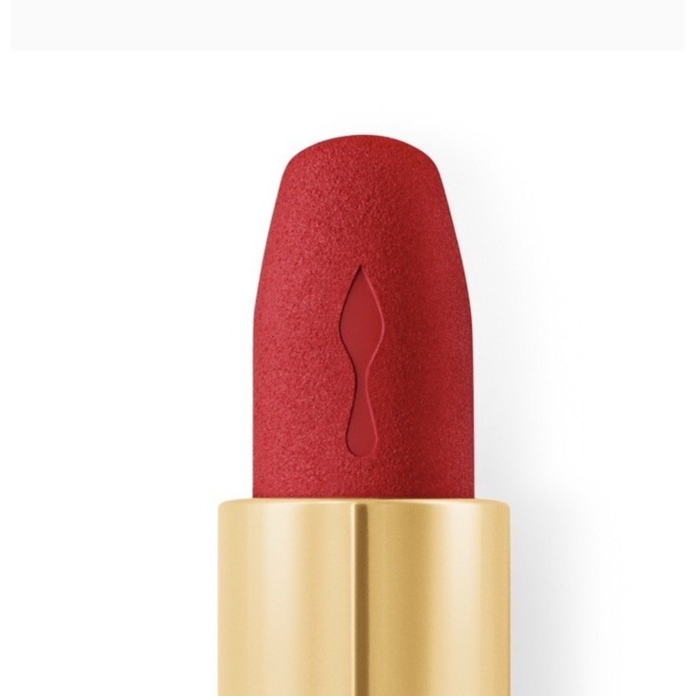 CHRISTIAN LOUBOUTIN - VELVET MATTE LIP Red DRAMADOUCE 005M‎ 0.13 OZ In BOX Money - Picture 6 of 8